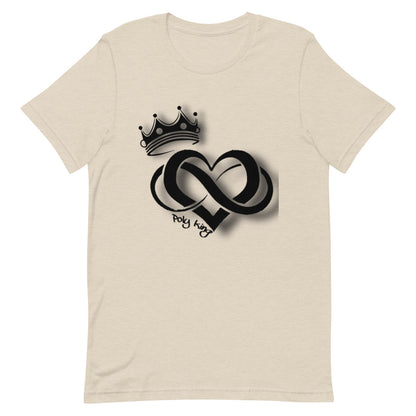 Poly King Short-Sleeve Unisex T-Shirt