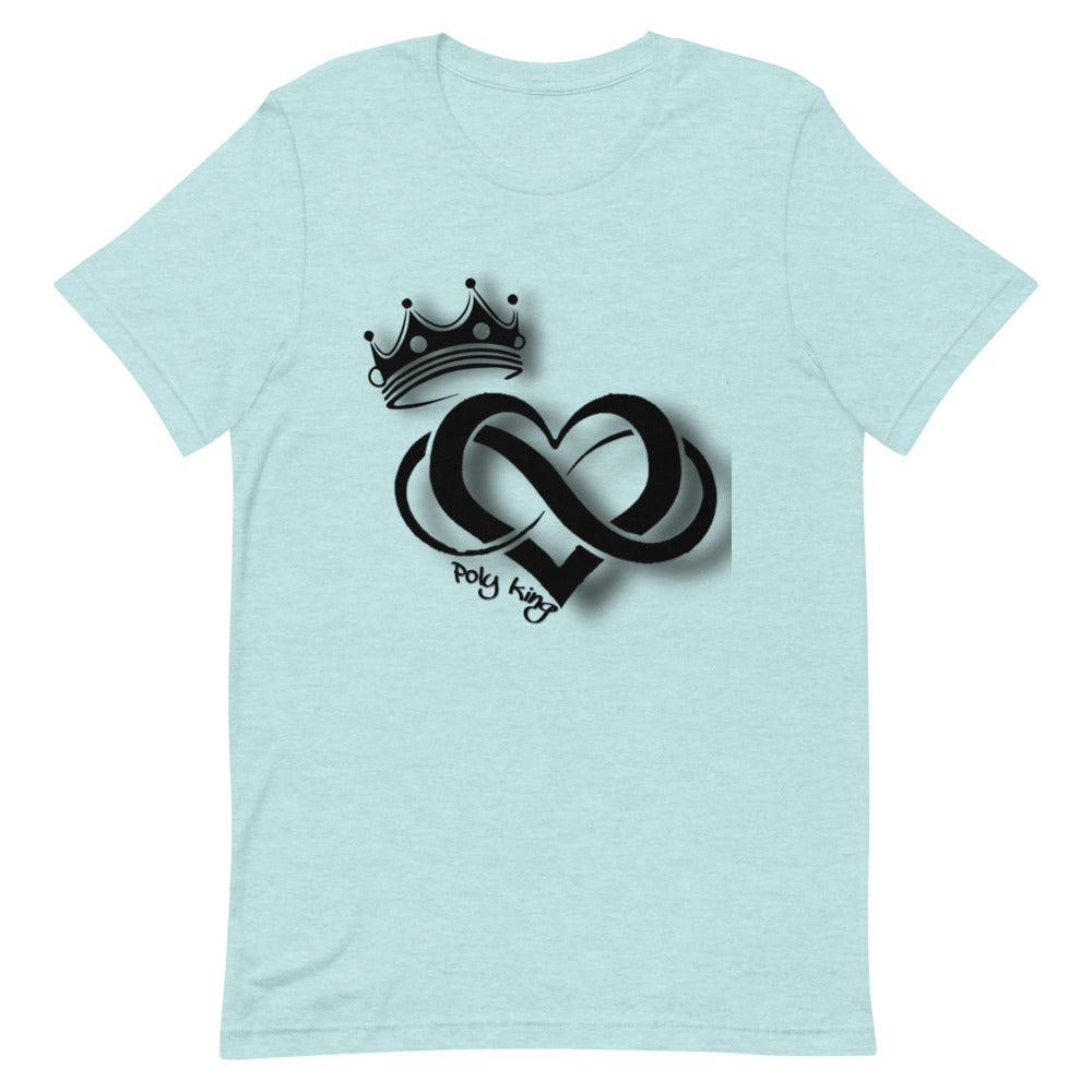 Poly King Short-Sleeve Unisex T-Shirt