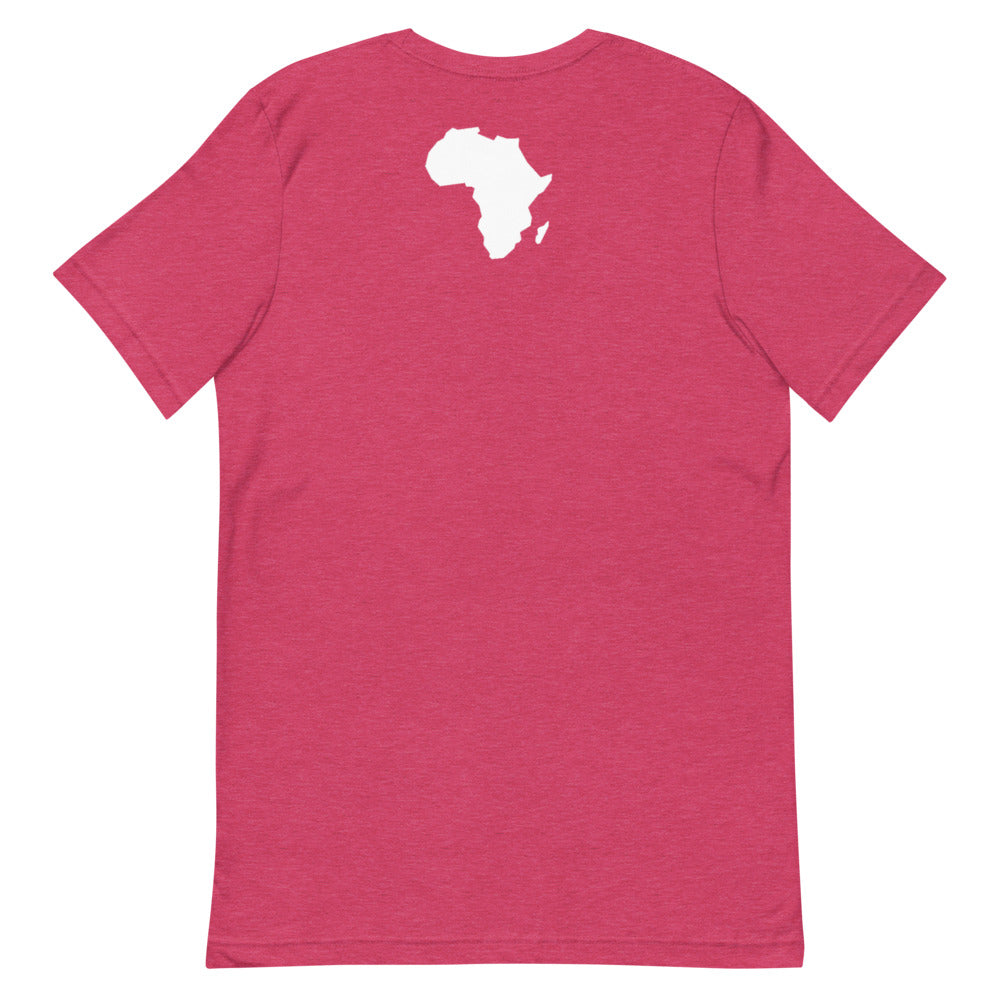 I am a black queen t-shirt white