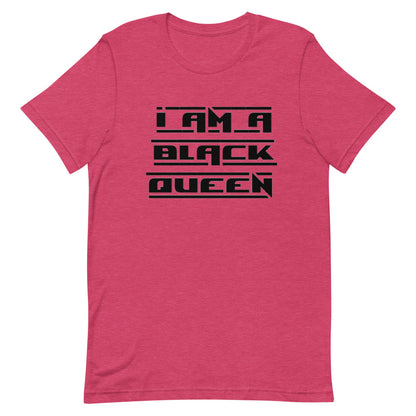 I am a black queen t-shirt black