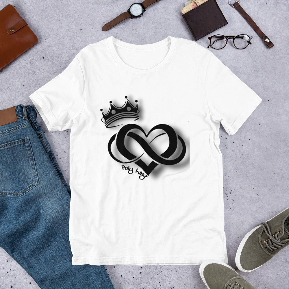Poly King Short-Sleeve Unisex T-Shirt