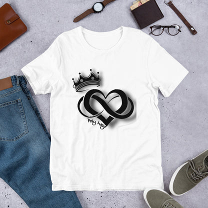Poly King Short-Sleeve Unisex T-Shirt